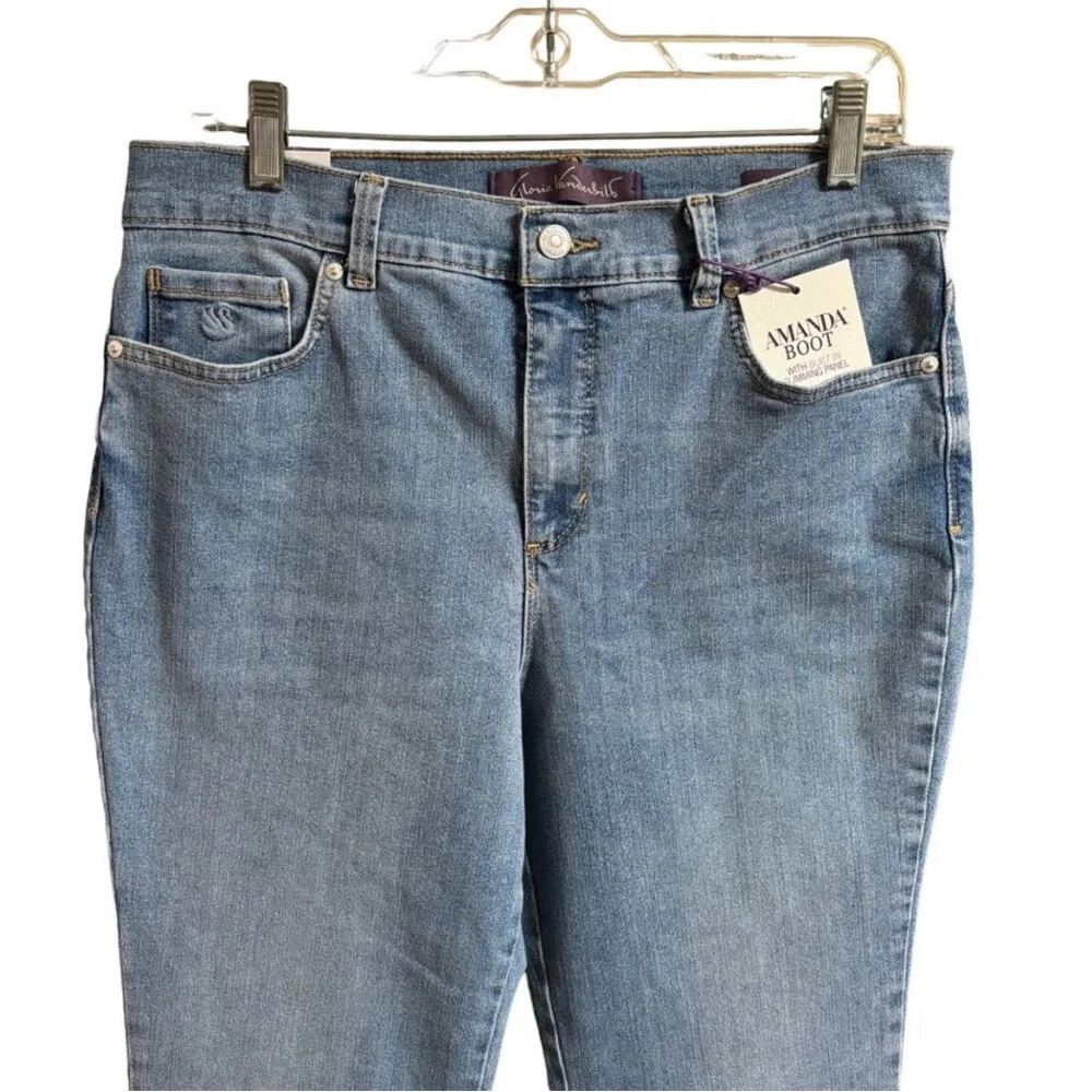 NWT! Women's Gloria Vanderbilt Classic Rise Amanda Bootcut Jeans Size 10 - Picture 7 of 13